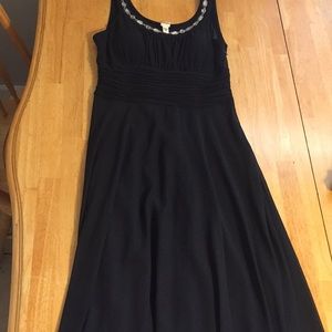 Black nylon handkerchief dress, worn once ,